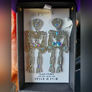 Skeleton Dangle Earrings